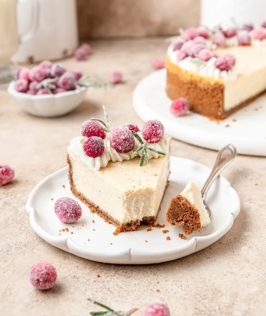 Eggnog Cheesecake Recipe 4 Eggnog Cheesecake