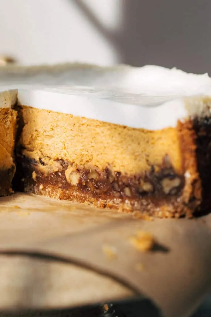 Pecan Pie Pumpkin Cheesecake Recipe 2 Pecan Pie Pumpkin Cheesecake Recipe