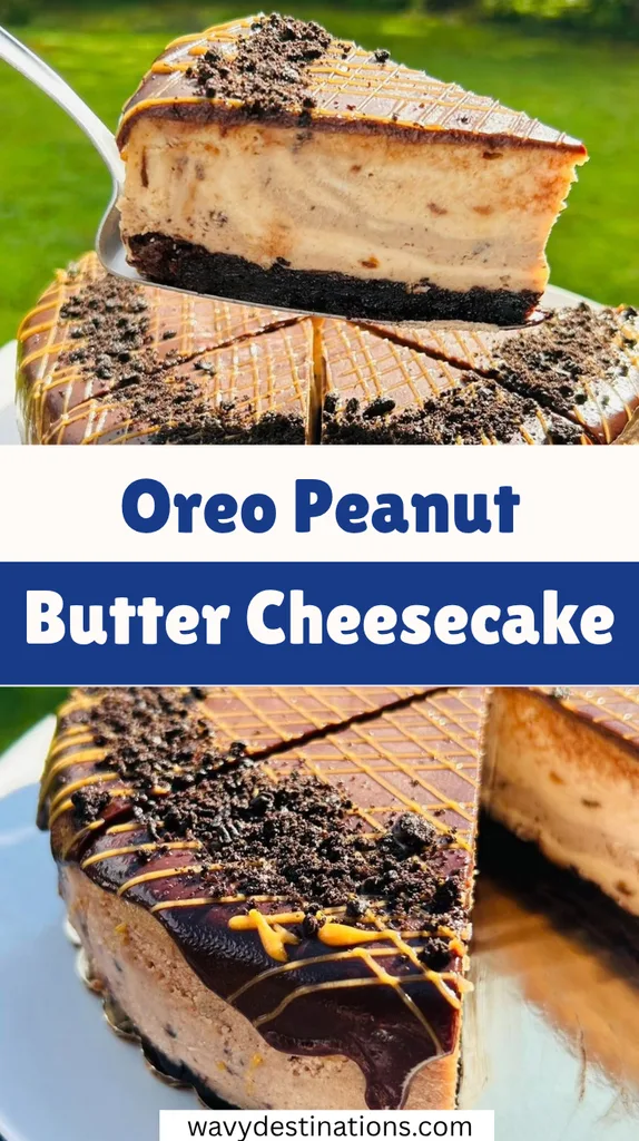 Oreo Peanut Butter Cheesecake Recipe 1 Oreo Peanut Butter Cheesecake