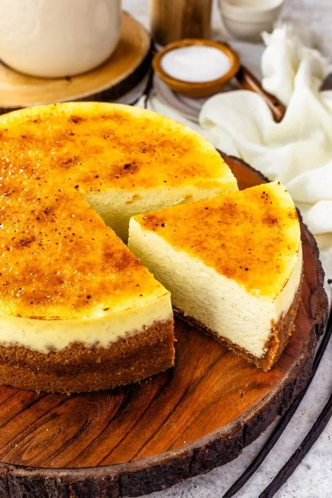 Crème Brûlée Pumpkin Cheesecake Recipe 2 Crème Brûlée Pumpkin Cheesecake