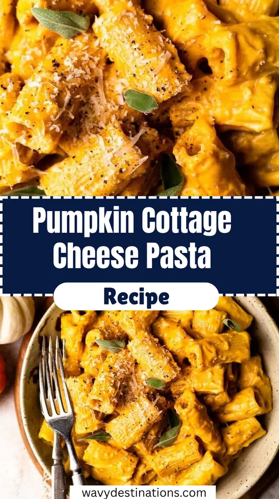 Pumpkin Cottage Cheese Pasta Recipe 1 Pumpkin Cottage Cheese Pasta