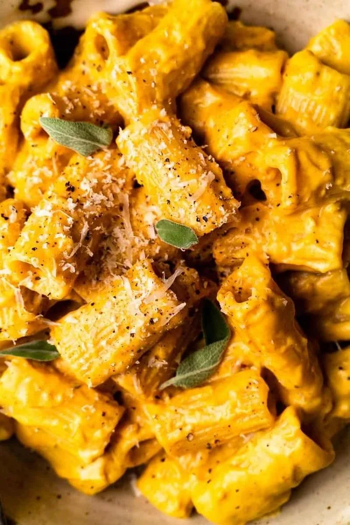 Pumpkin Cottage Cheese Pasta Recipe 2 Pumpkin Cottage Cheese Pasta