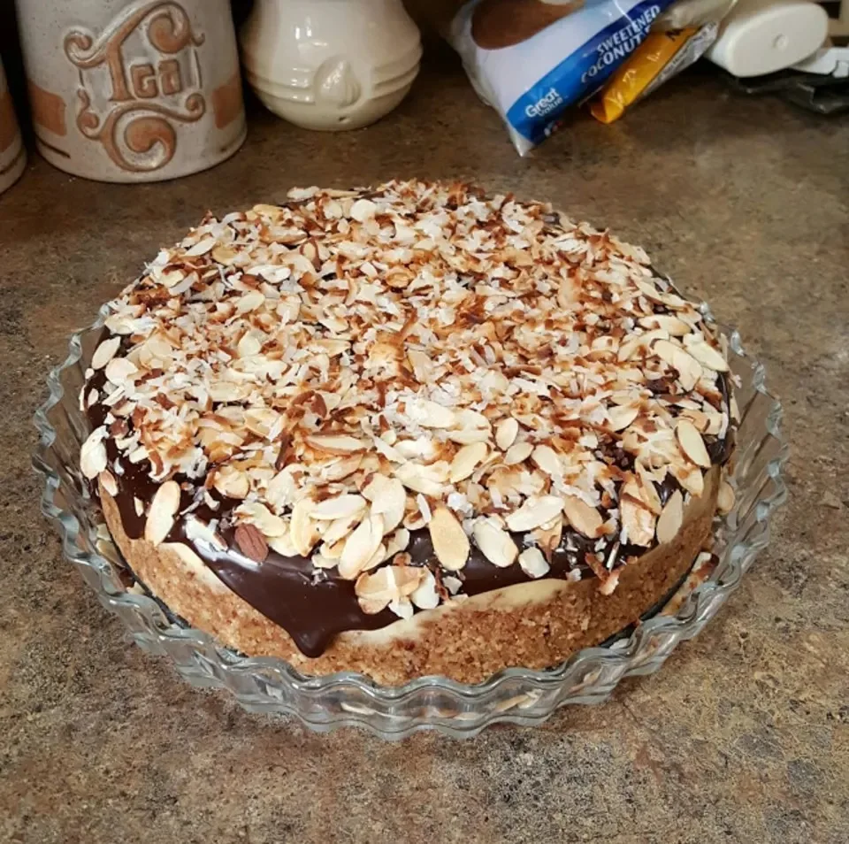 Almond Joy Cheesecake Recipe 3 Almond Joy Cheesecake