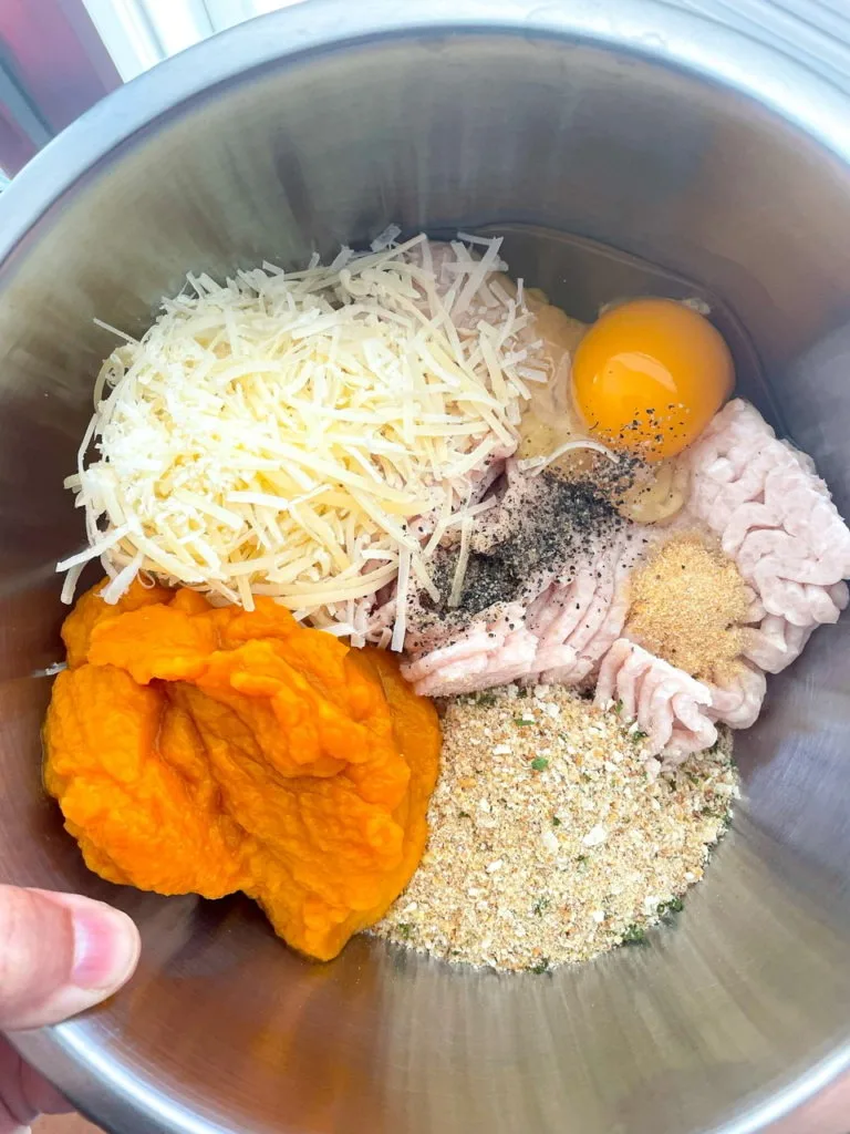 Pumpkin Chicken Meatballs Recipe 1 Pumpkin Chicken Meatballs