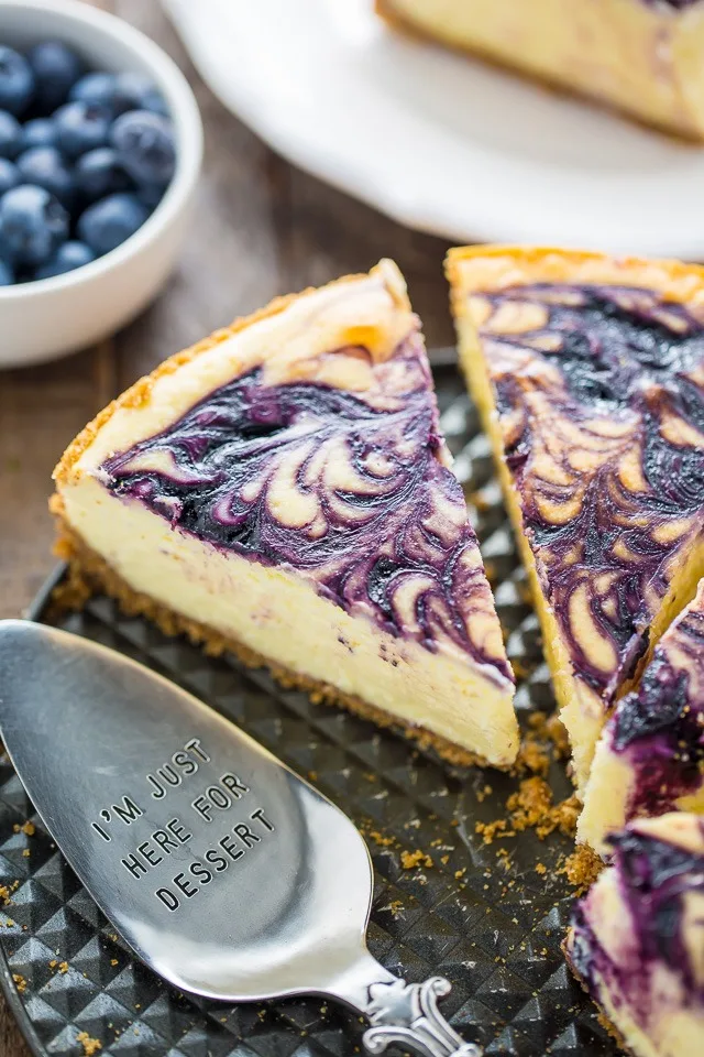 White Chocolate Blueberry Cheesecake Recipe 2 White Chocolate Blueberry Cheesecake