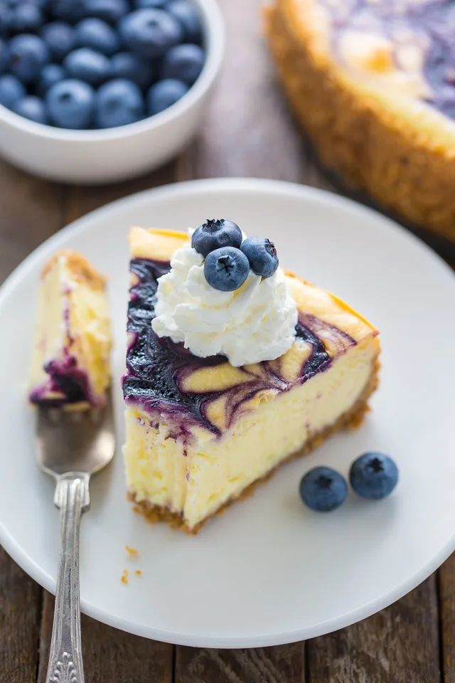 White Chocolate Blueberry Cheesecake Recipe 4 White Chocolate Blueberry Cheesecake