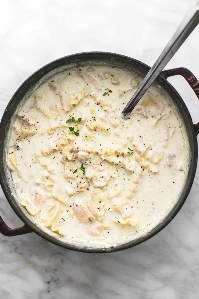 Creamy Chicken Lasagna Soup Recipe 3 Creamy Chicken Lasagna Soup Recipe