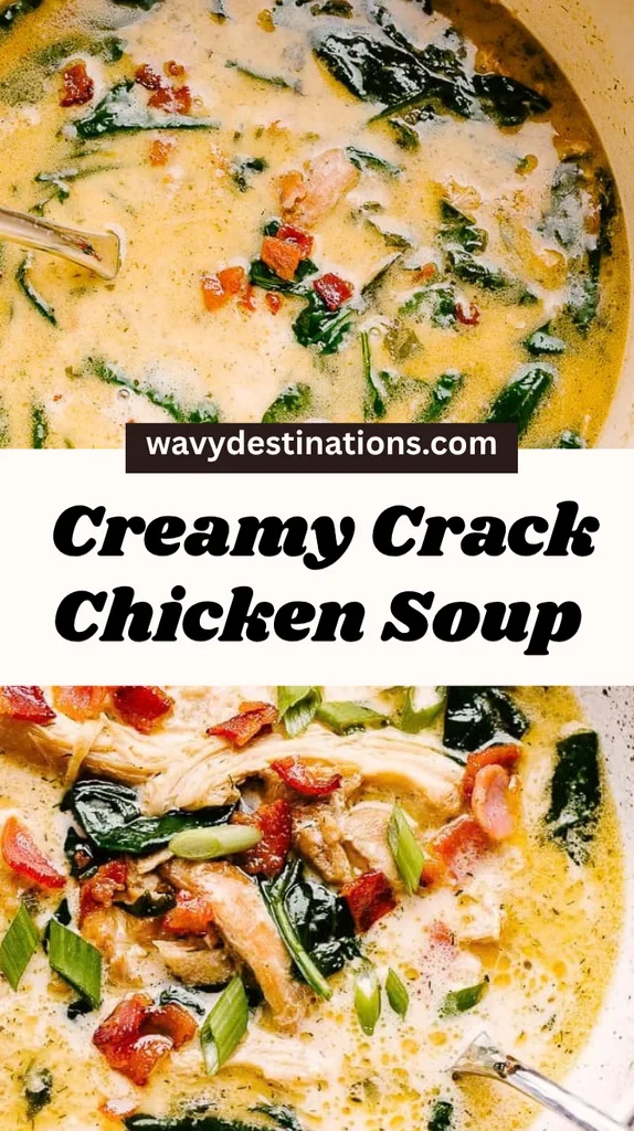Creamy Crack Chicken Soup