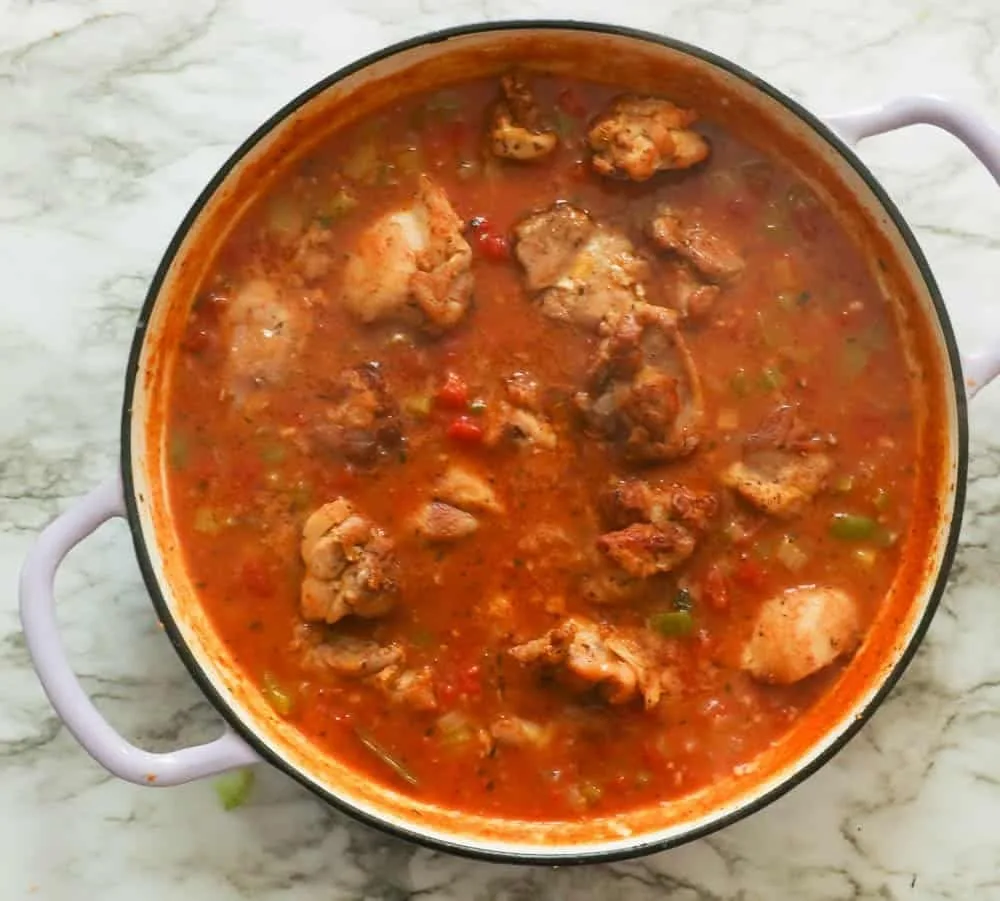 Chicken Étouffée Recipe 2 Chicken Étouffée