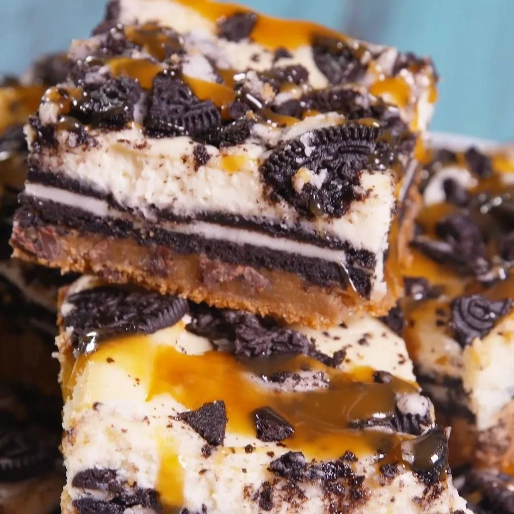 Slutty Cheesecake Bars Recipe 2 Slutty Cheesecake Bars Recipe