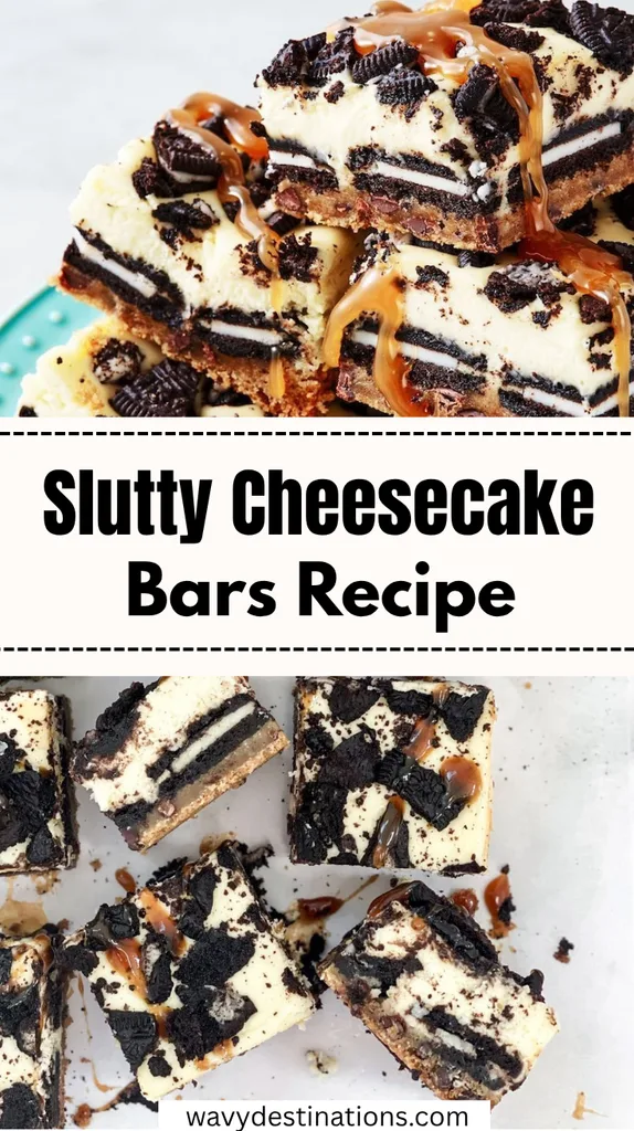 Slutty Cheesecake Bars