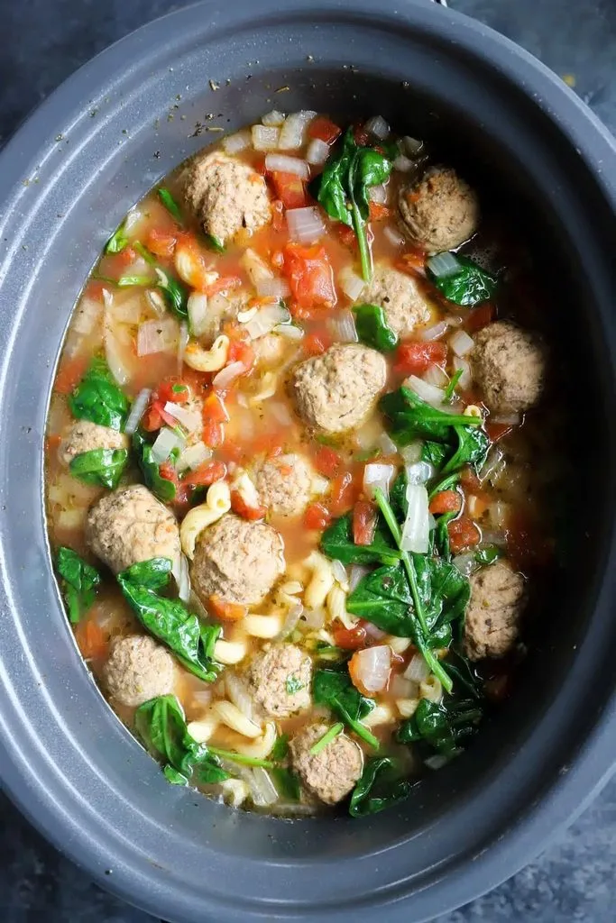 Slow Cooker Meatball Soup Recipe 3 Slow Cooker Meatball Soup