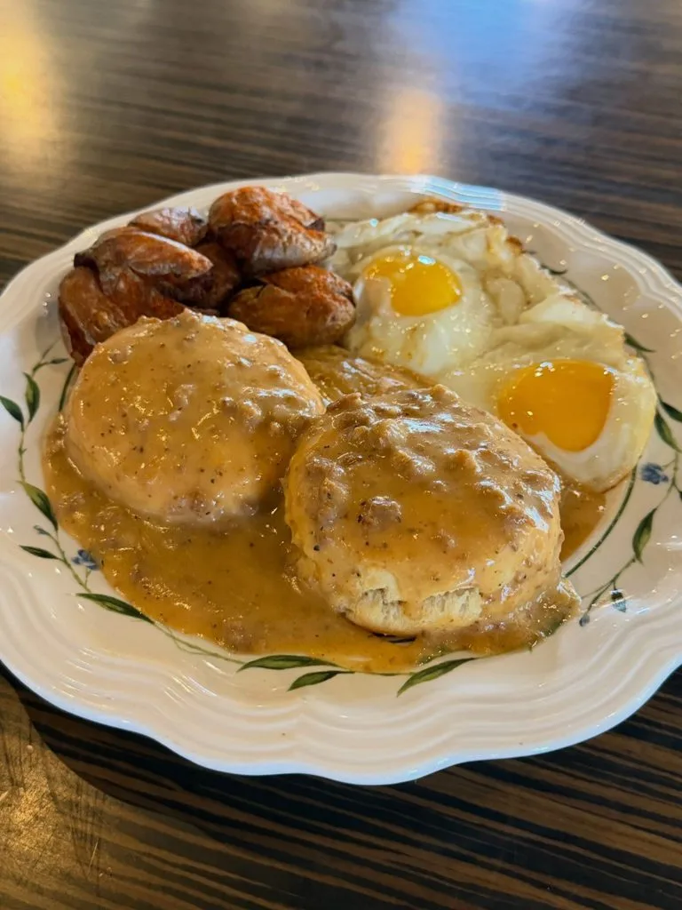 Biscuits and Chorizo Gravy