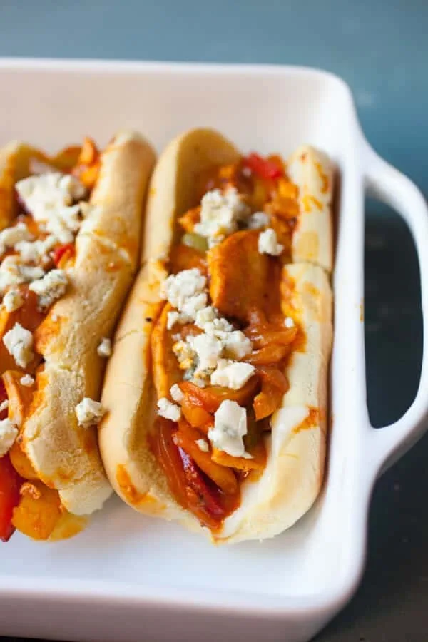 Buffalo Chicken Subs Recipe