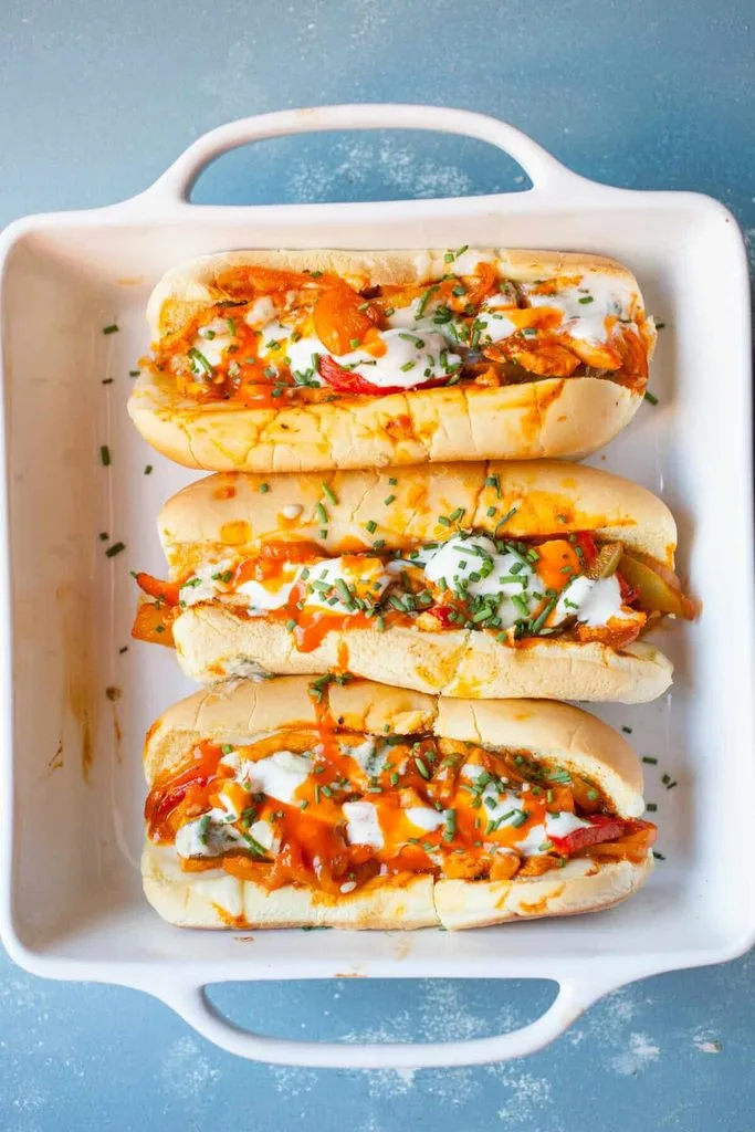 Buffalo Chicken Subs Recipe