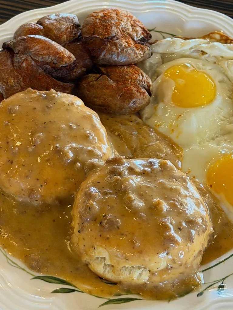Biscuits and Chorizo Gravy