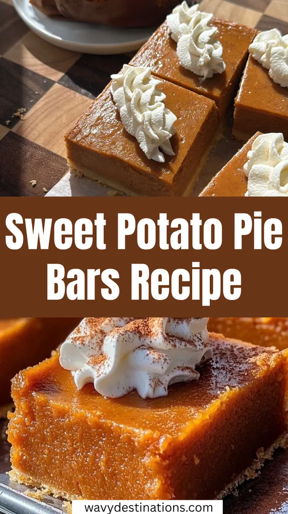 Sweet Potato Pie Bars Recipe 1 Sweet Potato Pie Bars
