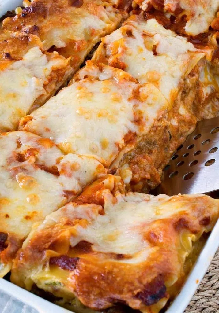 BBQ Bacon Cheeseburger Lasagna