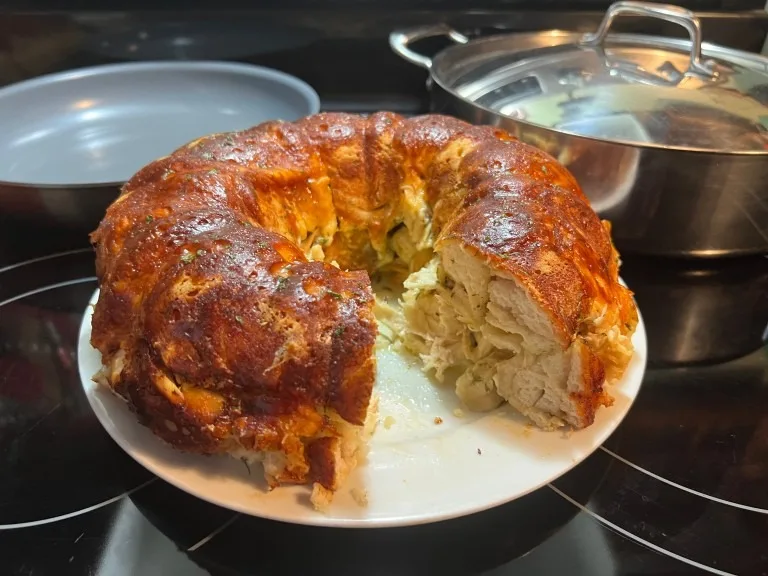 Chicken Alfredo Monkey Bread