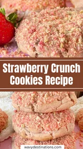 Strawberry Crunch Cookies Recipe