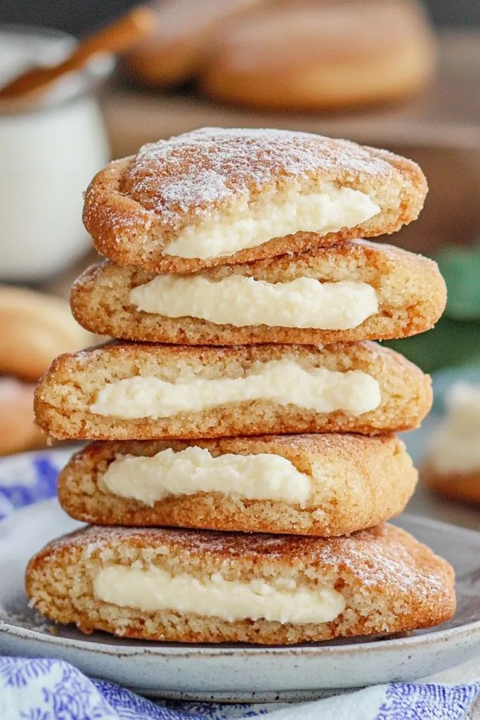 Churro Cookies With Cream Cheese Recipe 4 Churro Cookies With Cream Cheese