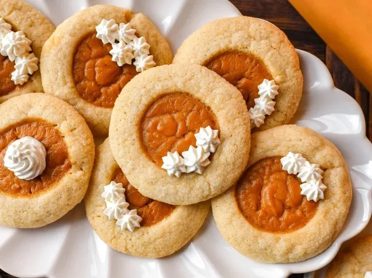 Sweet Potato Pie Cheesecake Cookies