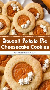Sweet Potato Pie Cheesecake Cookies