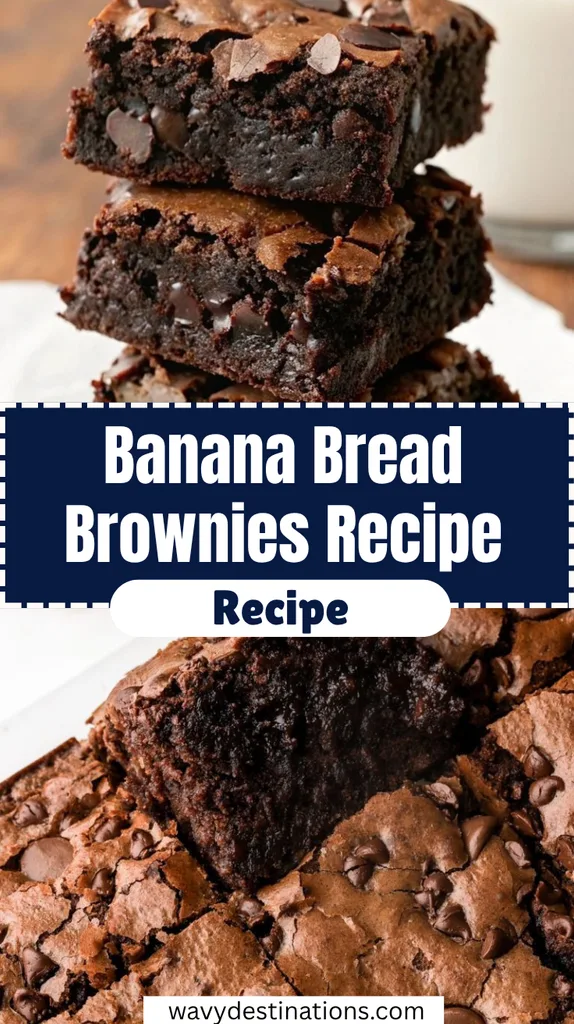 Banana Bread Brownies