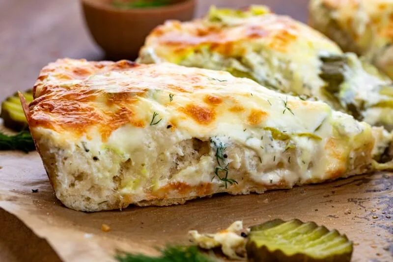 Dill Pickle Focaccia Bread