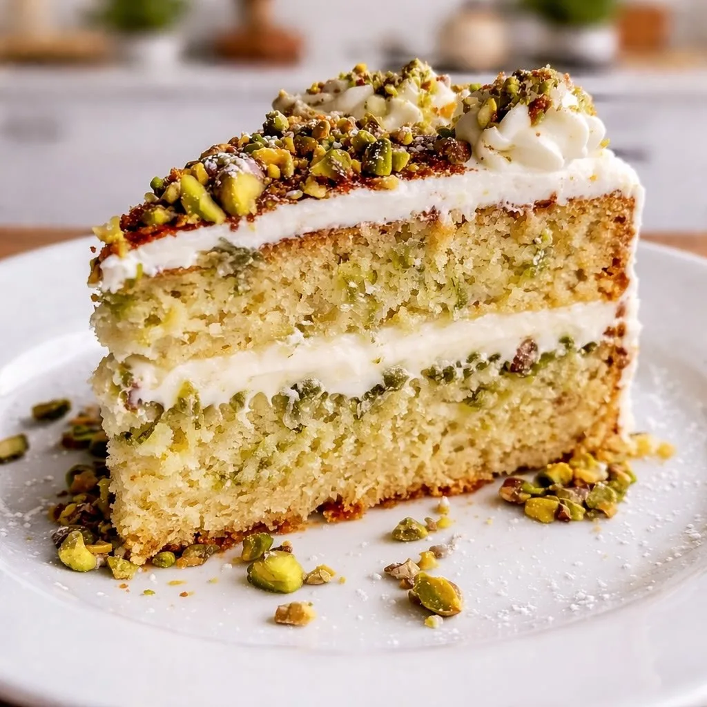 Pistachio Mascarpone Cake Recipe 3 Pistachio Mascarpone Cake