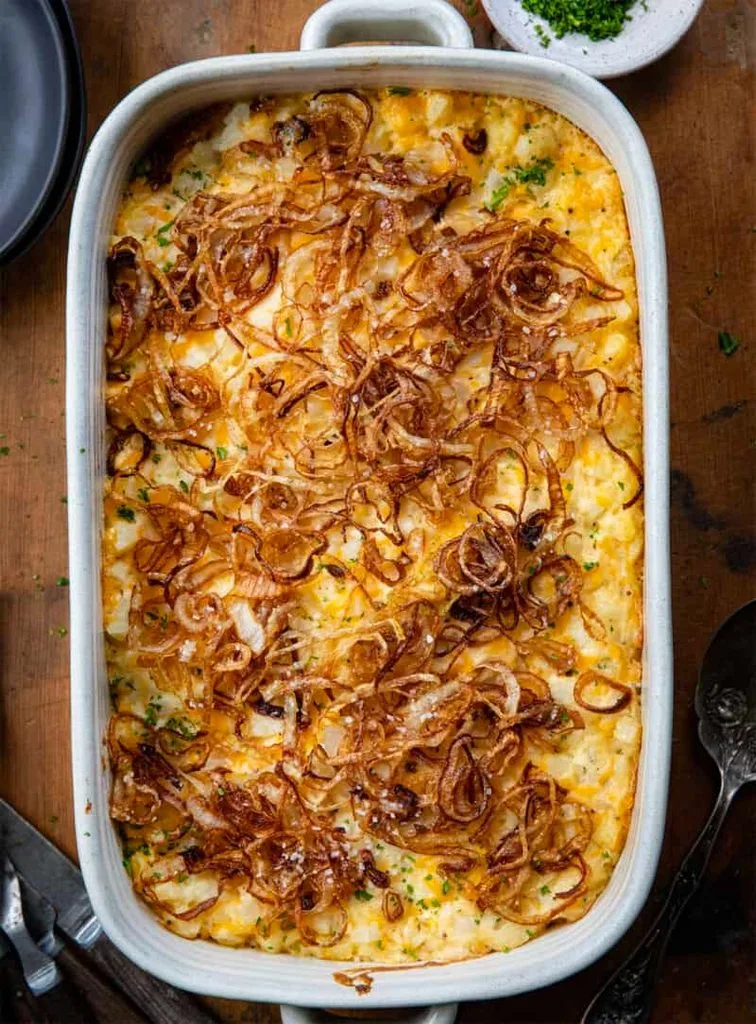 French Onion Funeral Potatoes