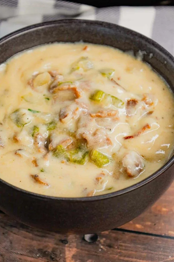 Creamy Philly Cheesesteak Soup
