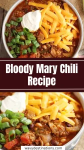 Bloody Mary Chili Recipe