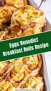 Eggs Benedict Breakfast Rolls