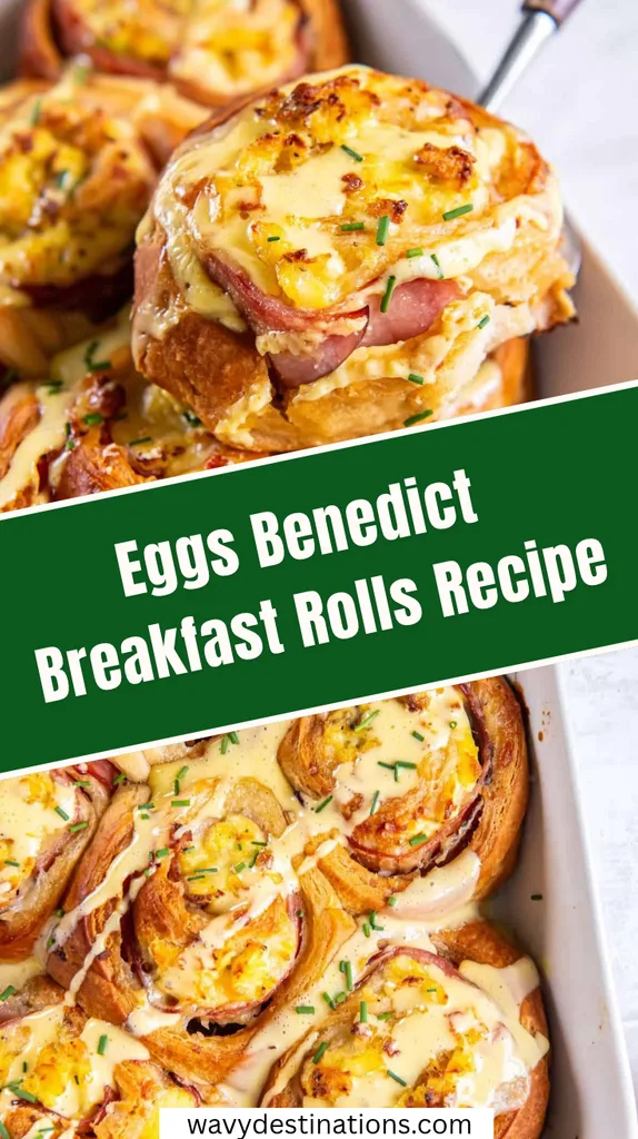 Eggs Benedict Breakfast Rolls