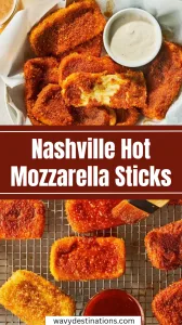 Nashville Hot Mozzarella Sticks