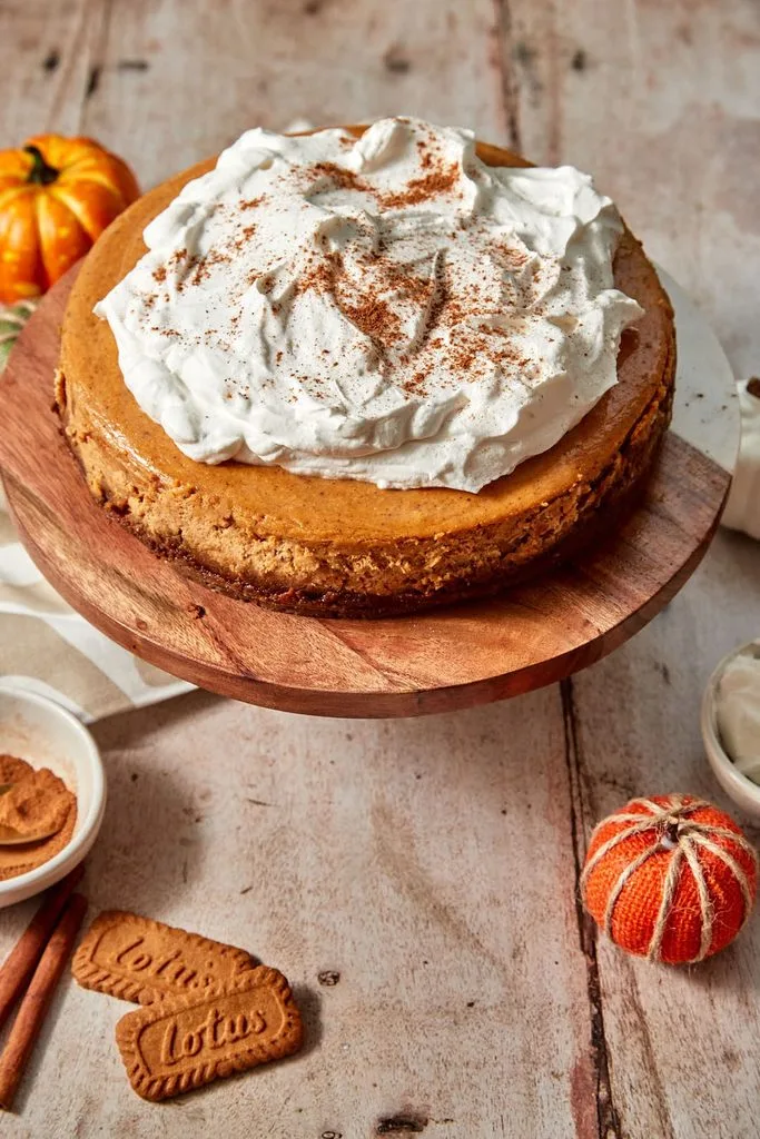 Biscoff Pumpkin Cheesecake
