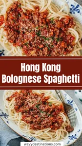 Hong Kong Bolognese Spaghetti Recipe