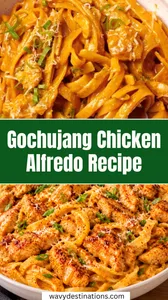 Gochujang Chicken Alfredo