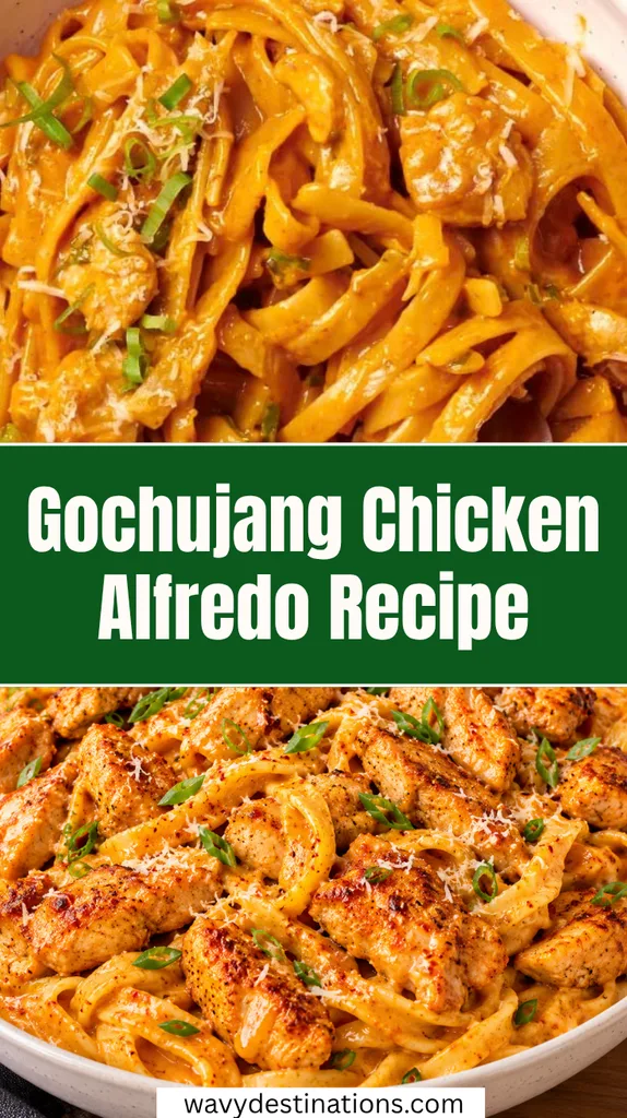Gochujang Chicken Alfredo