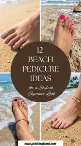 Beach Pedicure Ideas