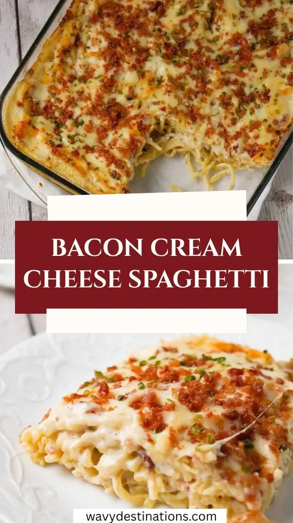 Bacon Cream Cheese Spaghetti