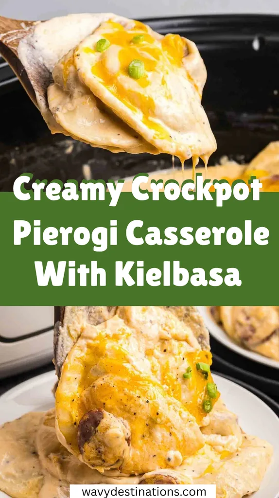 Creamy Crockpot Pierogi Casserole With Kielbasa Recipe 1 Creamy Crockpot Pierogi Casserole With Kielbasa