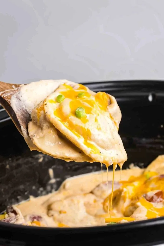 Creamy Crockpot Pierogi Casserole With Kielbasa Recipe 2 Creamy Crockpot Pierogi Casserole With Kielbasa