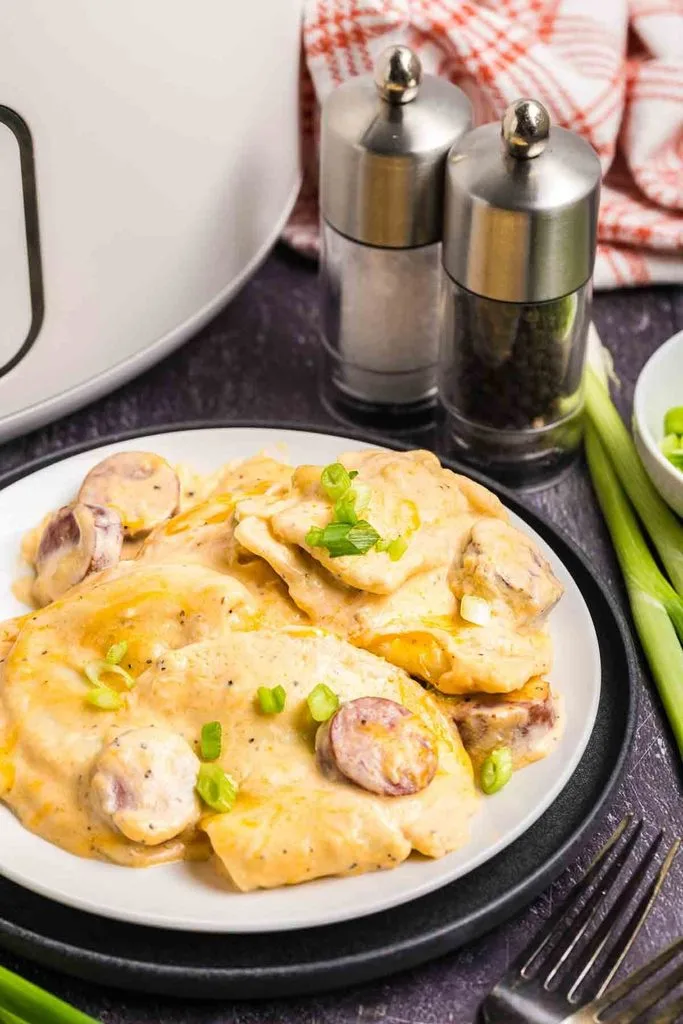 Creamy Crockpot Pierogi Casserole With Kielbasa Recipe 4 Creamy Crockpot Pierogi Casserole With Kielbasa