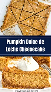 Pumpkin Dulce de Leche Cheesecake Recipe