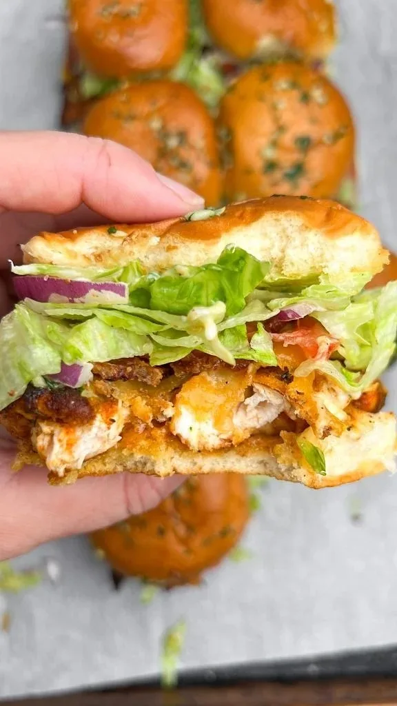 Honey Mustard BLT Chicken Sliders