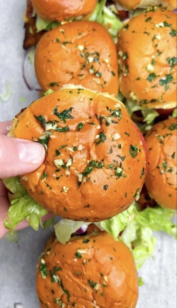 Honey Mustard BLT Chicken Sliders