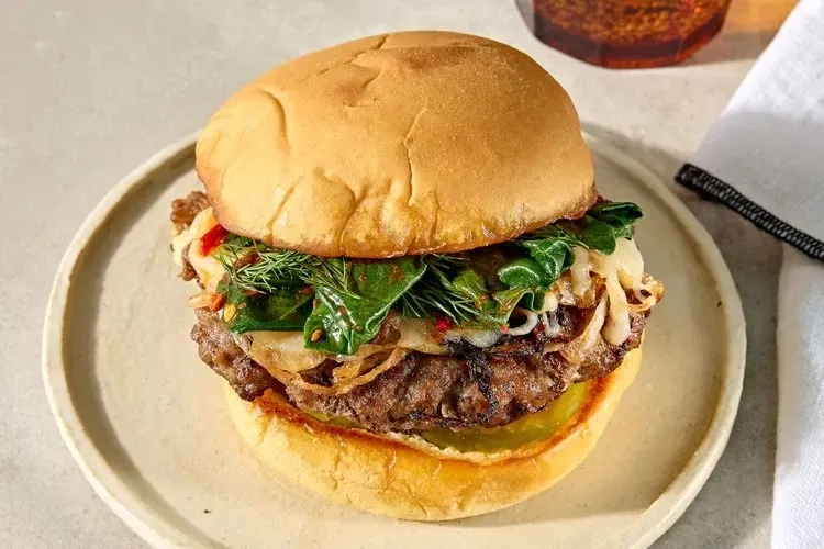 Spanakopita Smashburgers