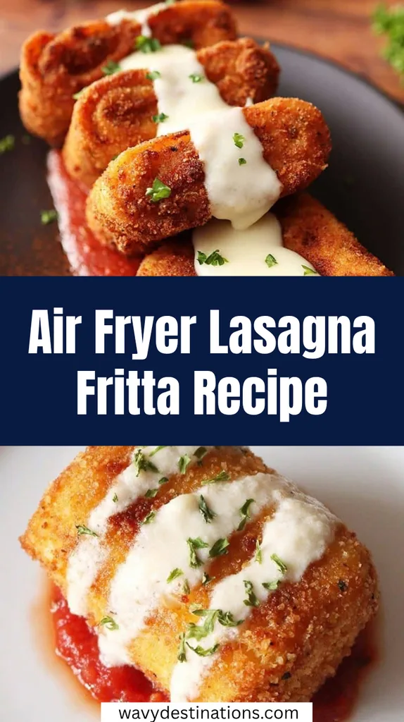 Air Fryer Lasagna Frittas